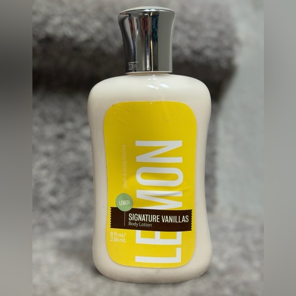 Bath & Body Works Other - Bath & Body Works Signature Vanillas Lemon Vanilla Body Lotion Discontinued Rare